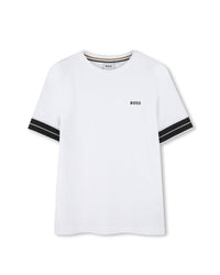 T-shirt à manches courtes en coton - Blanc