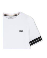 T-shirt à manches courtes en coton - Blanc
