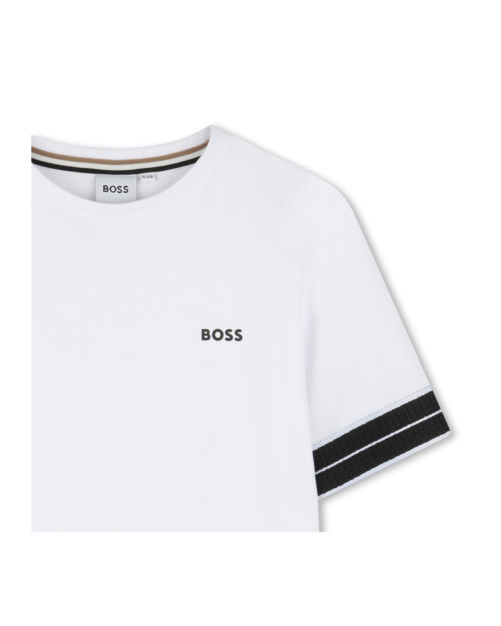 T-shirt à manches courtes en coton - Blanc