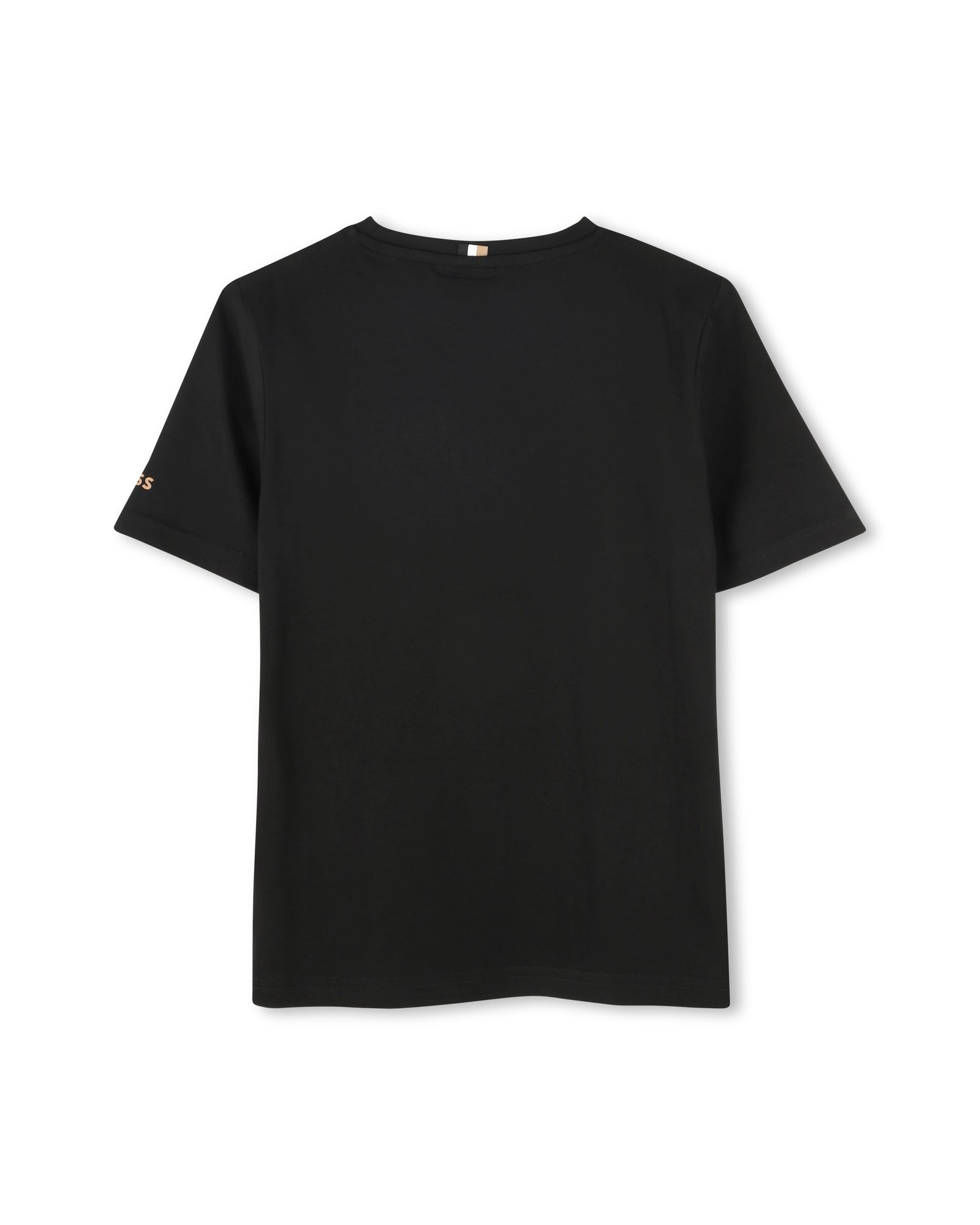 T-shirt à manches courtes à illustrations en coton - Black