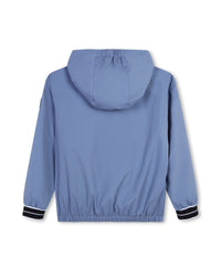 Coupe-vent à capuche pied de poule - Brume