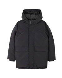 Parka à capuche maxi poches - Black