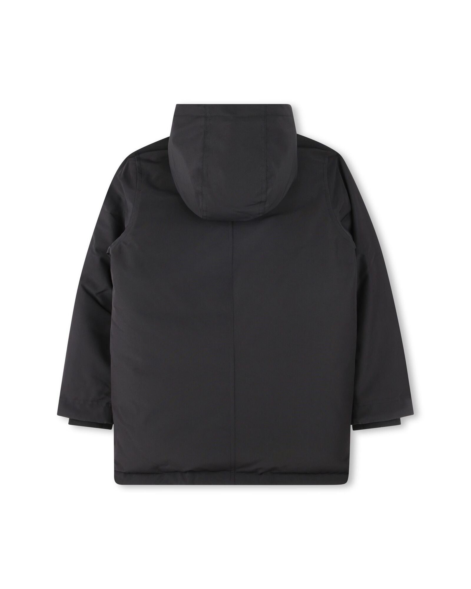 Parka à capuche maxi poches - Black