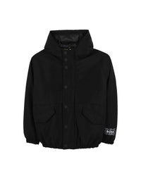 Blouson à capuche à zip - Black