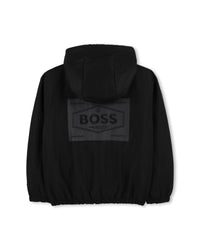 Blouson à capuche à zip - Black