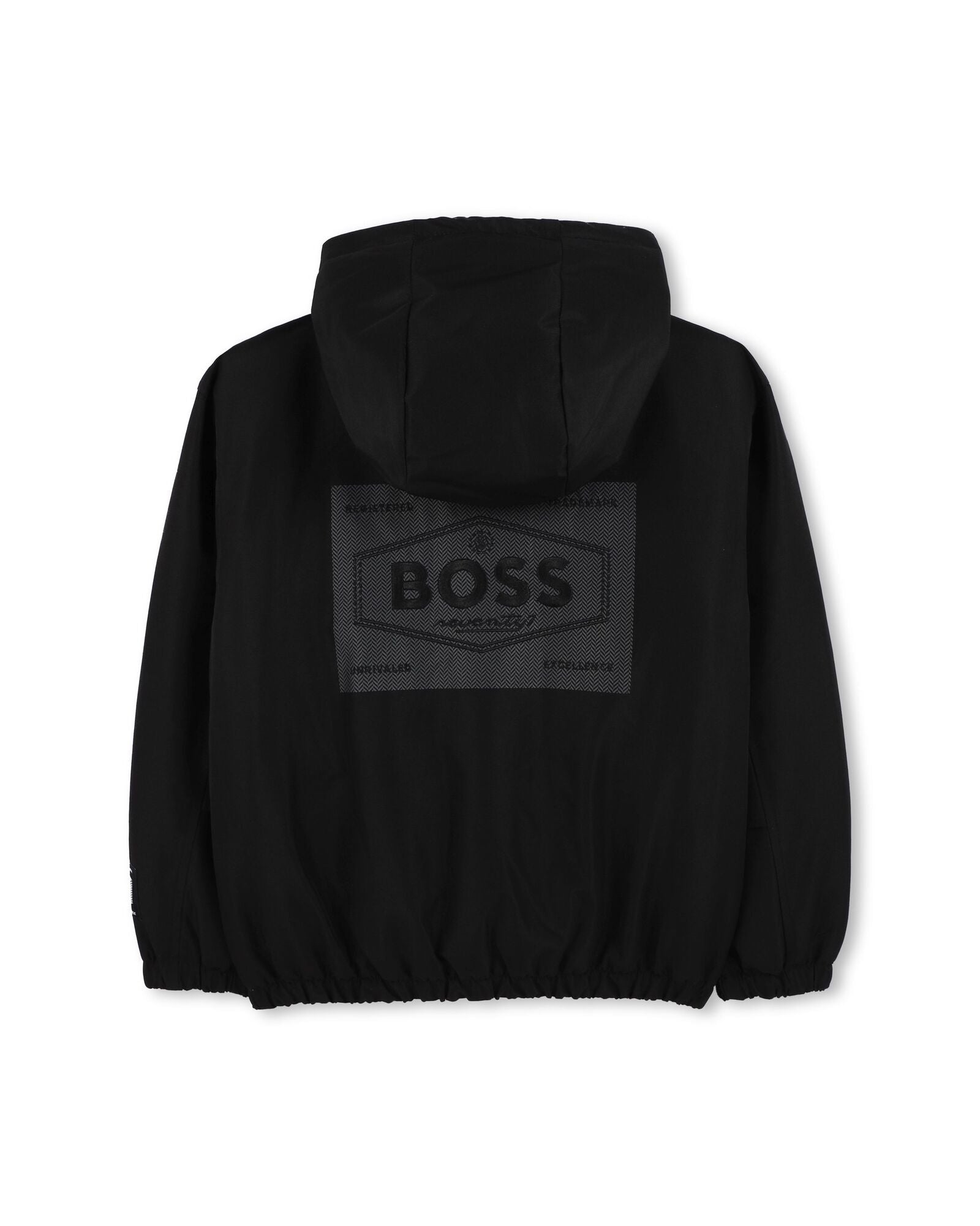 Blouson à capuche à zip - Black