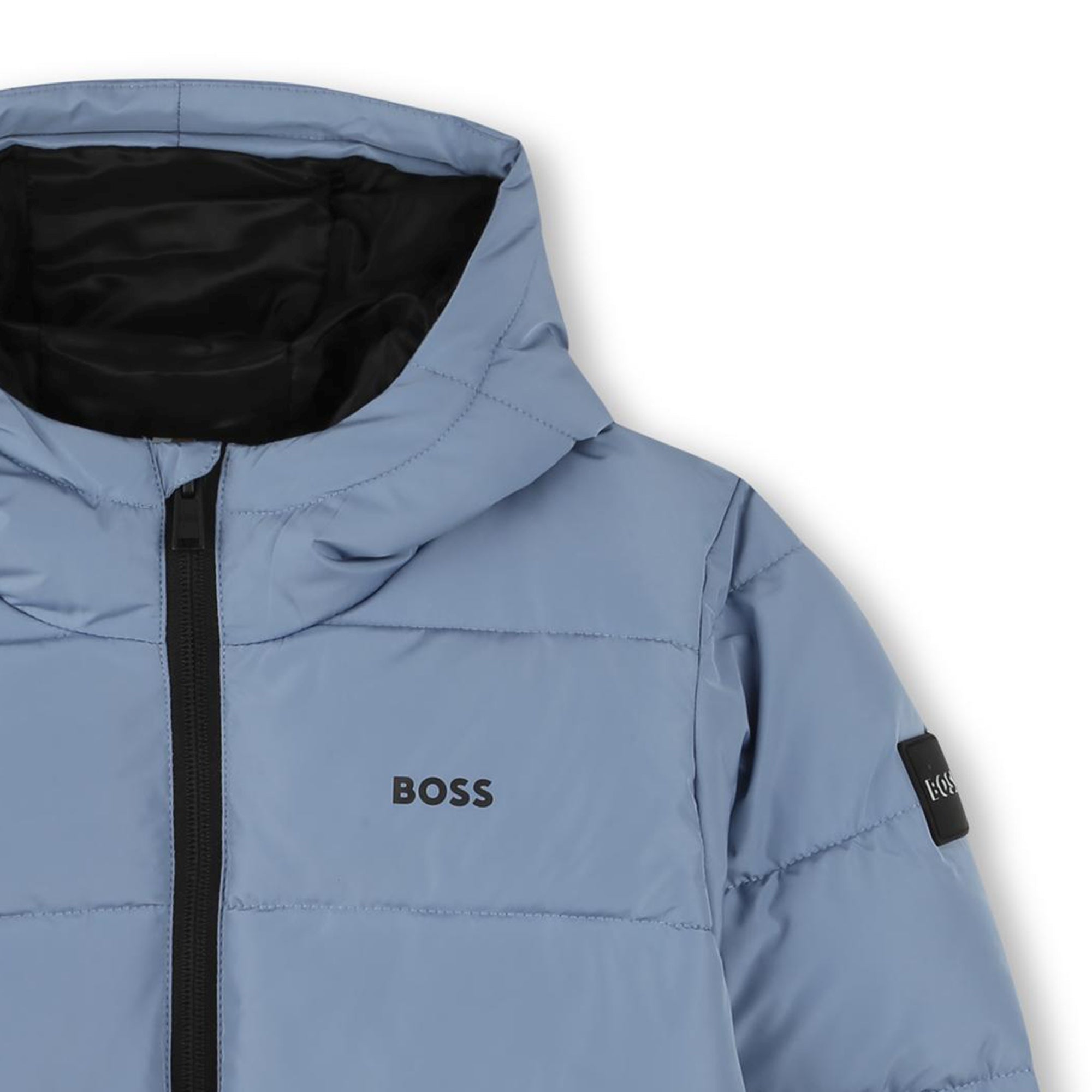 Hooded padded jacket - Brume