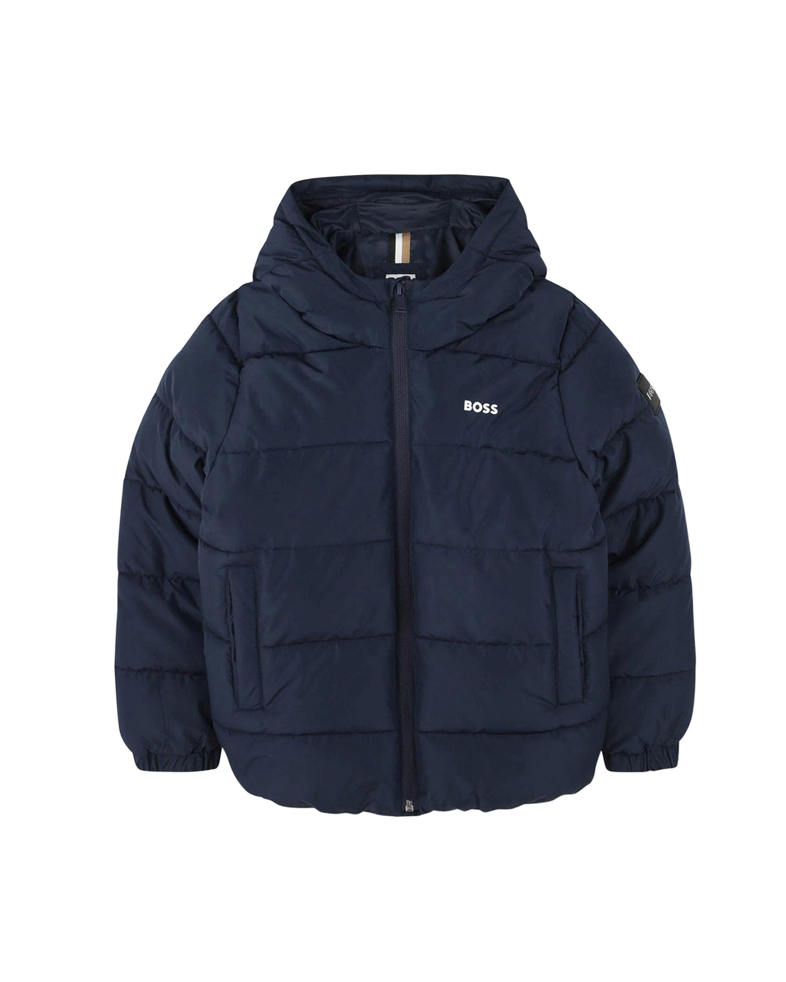 Doudoune à capuche - Bleu Cargo