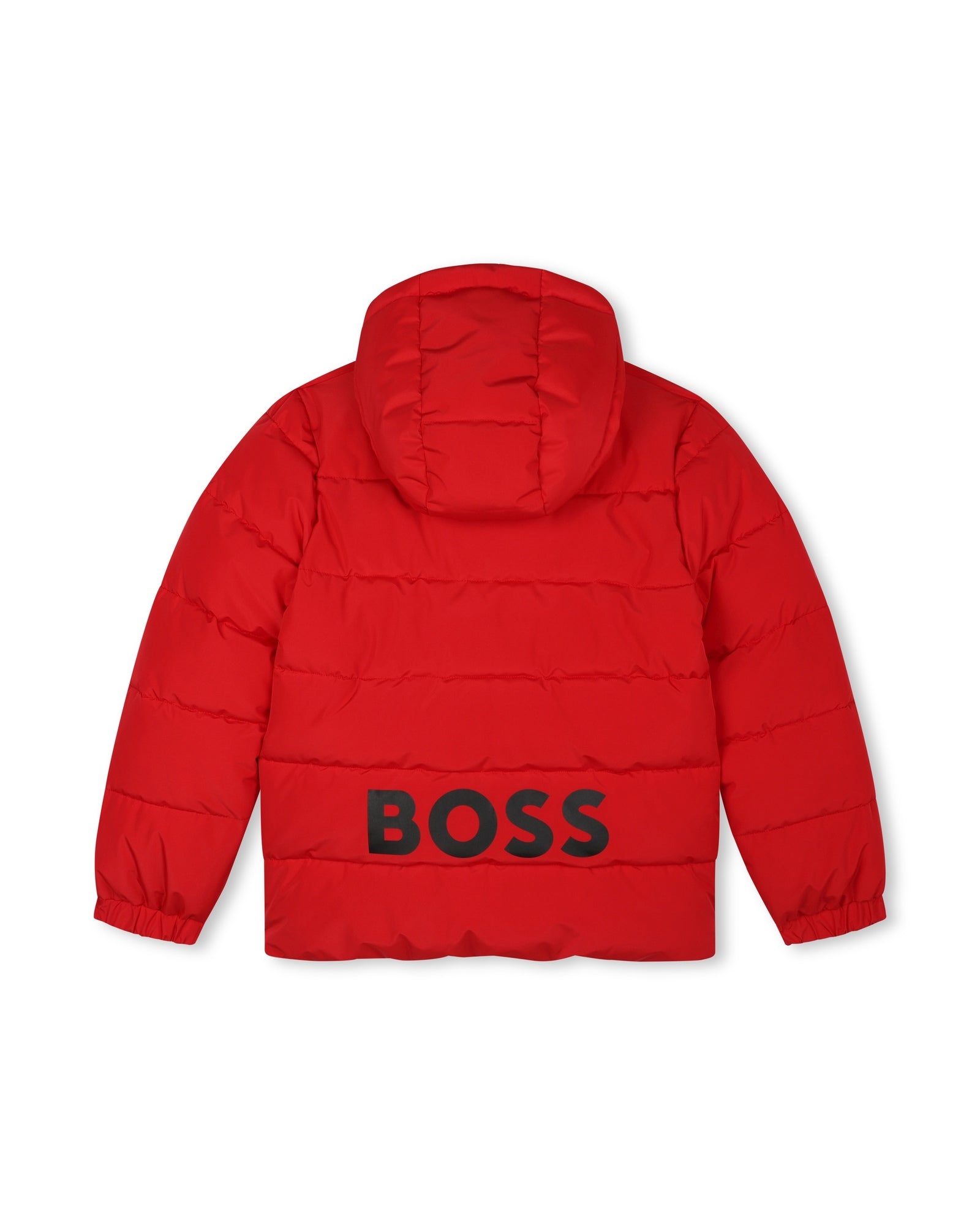 Hooded padded jacket - Piment