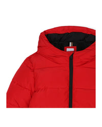Hooded padded jacket - Piment