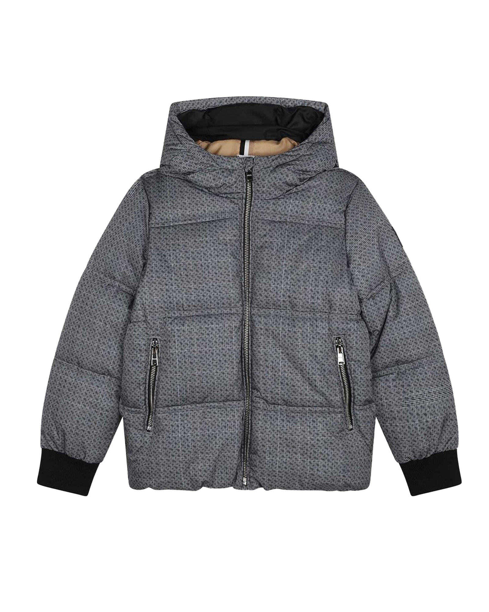 Doudoune à capuche - Gris Moyen