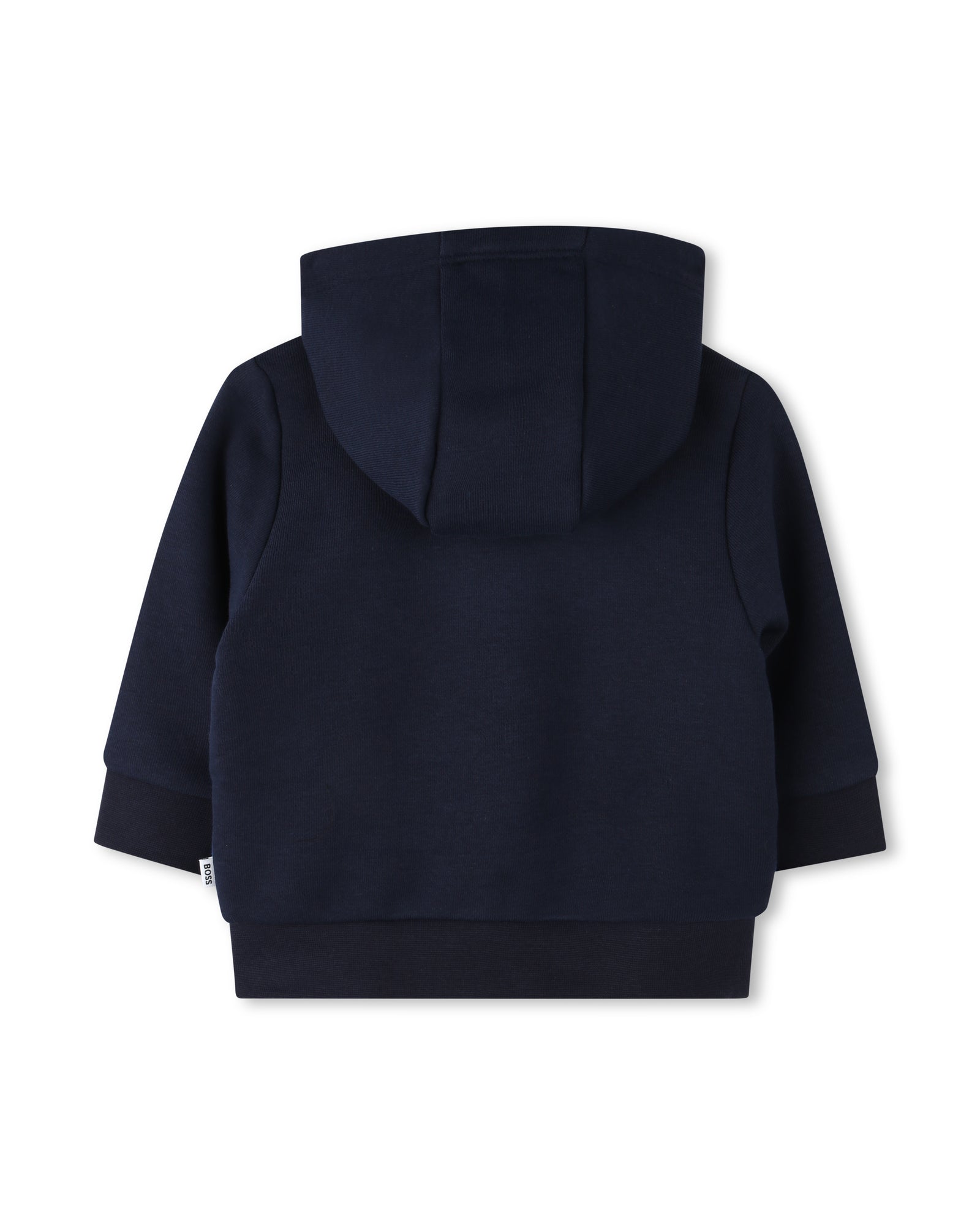 Cardigan à capuche à découpes en coton - Bleu Cargo