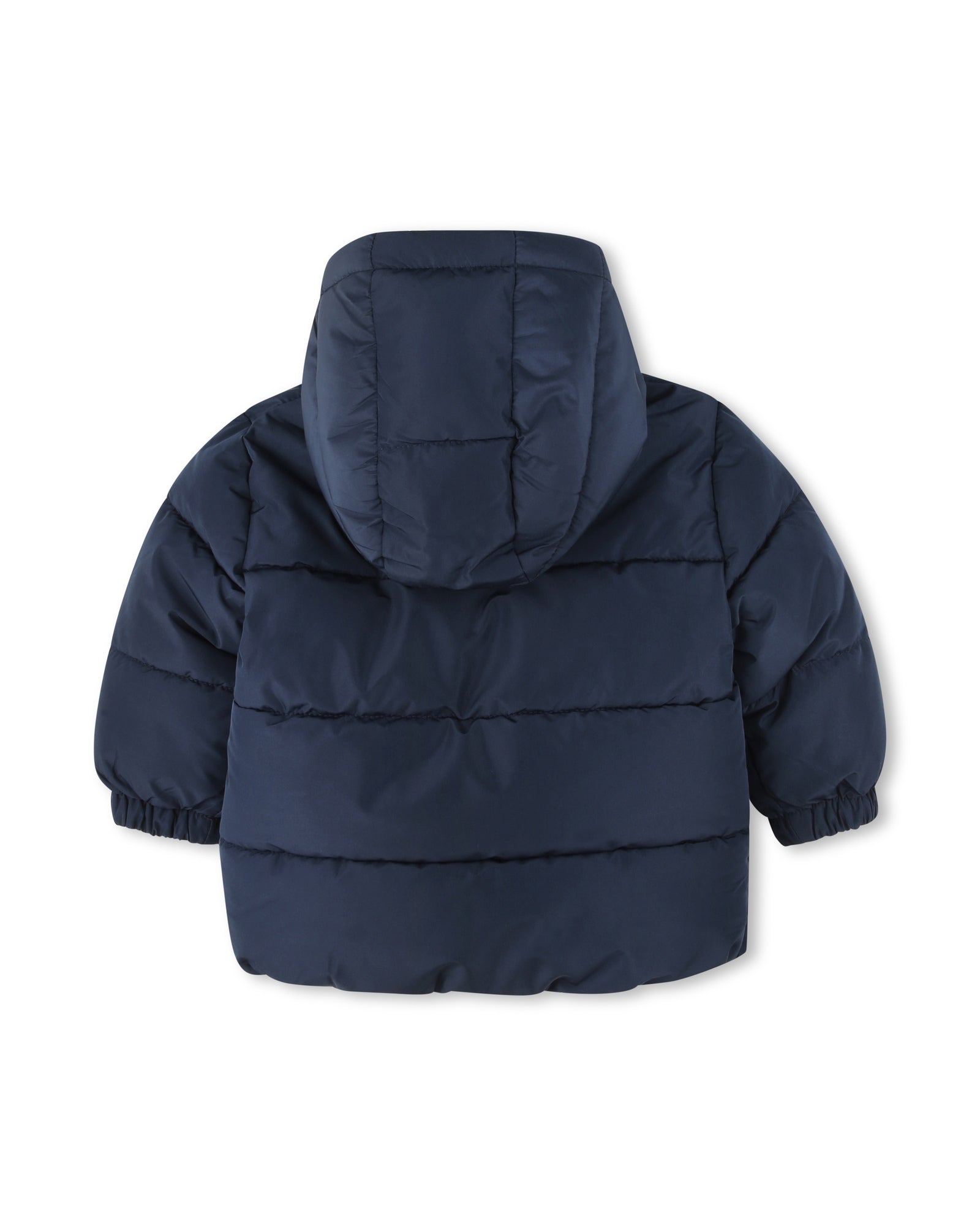 Doudoune déperlante à capuche - Bleu Cargo