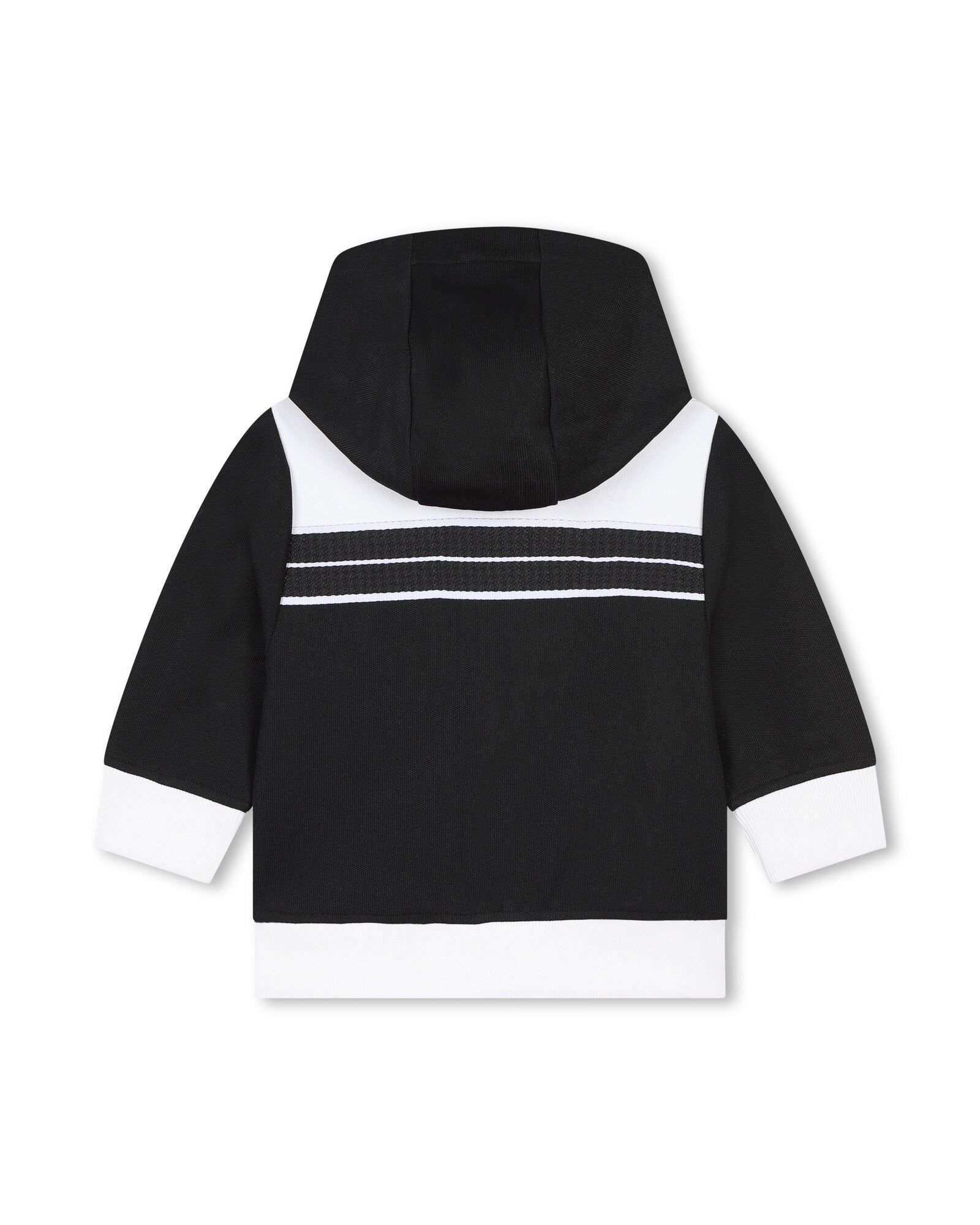 Ensemble de survêtement cardigan et pantalon en coton - Black