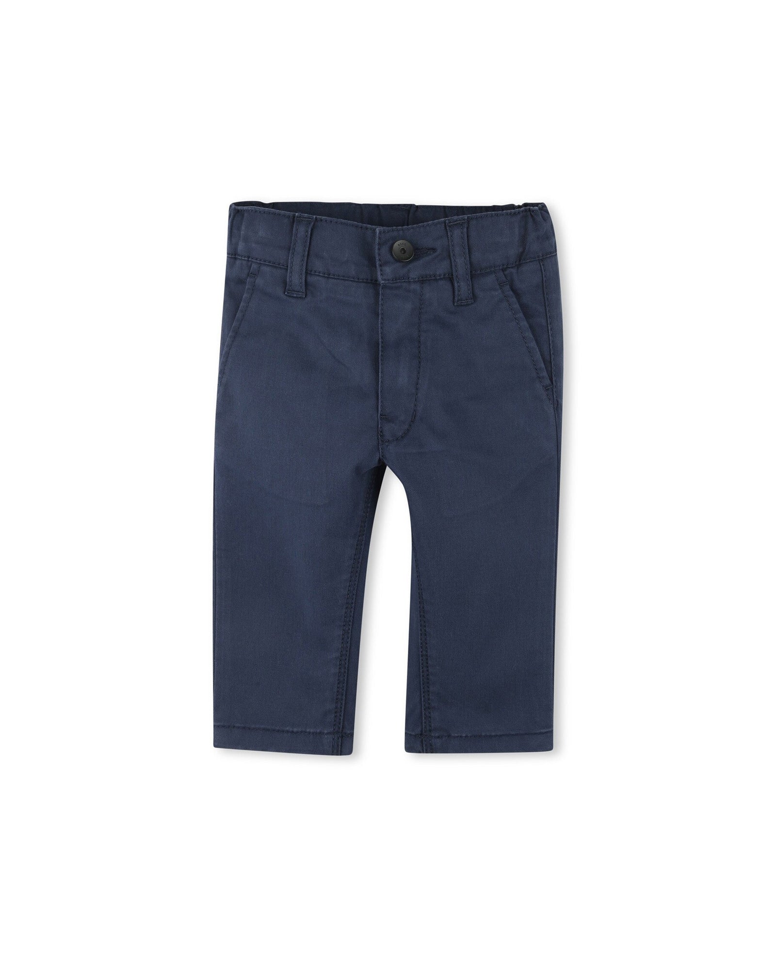 Pantalon ajustable en coton - Bleu Cargo