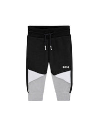 Fleece sweatpants - Black