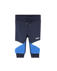 Pantalon de survêtement en molleton - Bleu Cargo