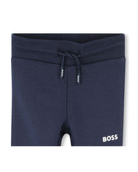Pantalon de survêtement en molleton - Bleu Cargo