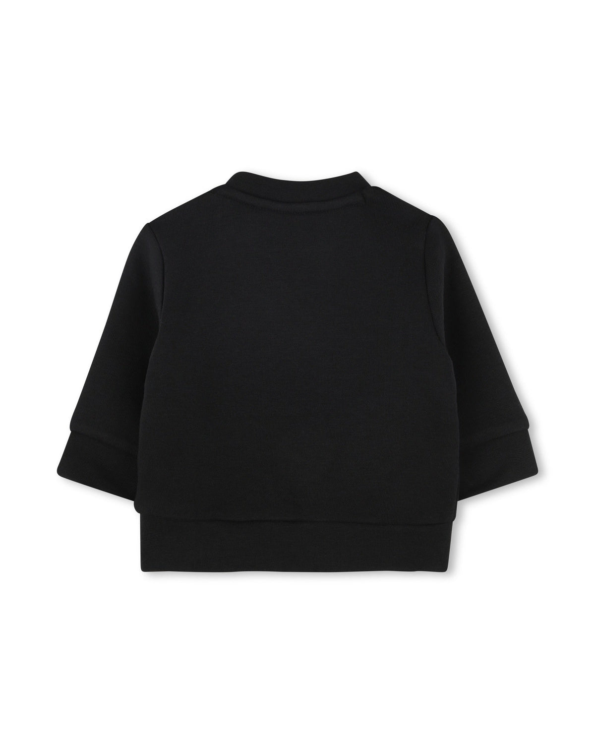 Sweat col rond à illustrations - Black
