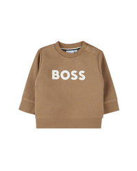 Sweatshirt col rond à logo en coton - Cookie