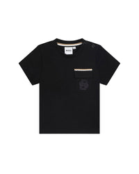 T-shirt à manches courtes en coton - Black