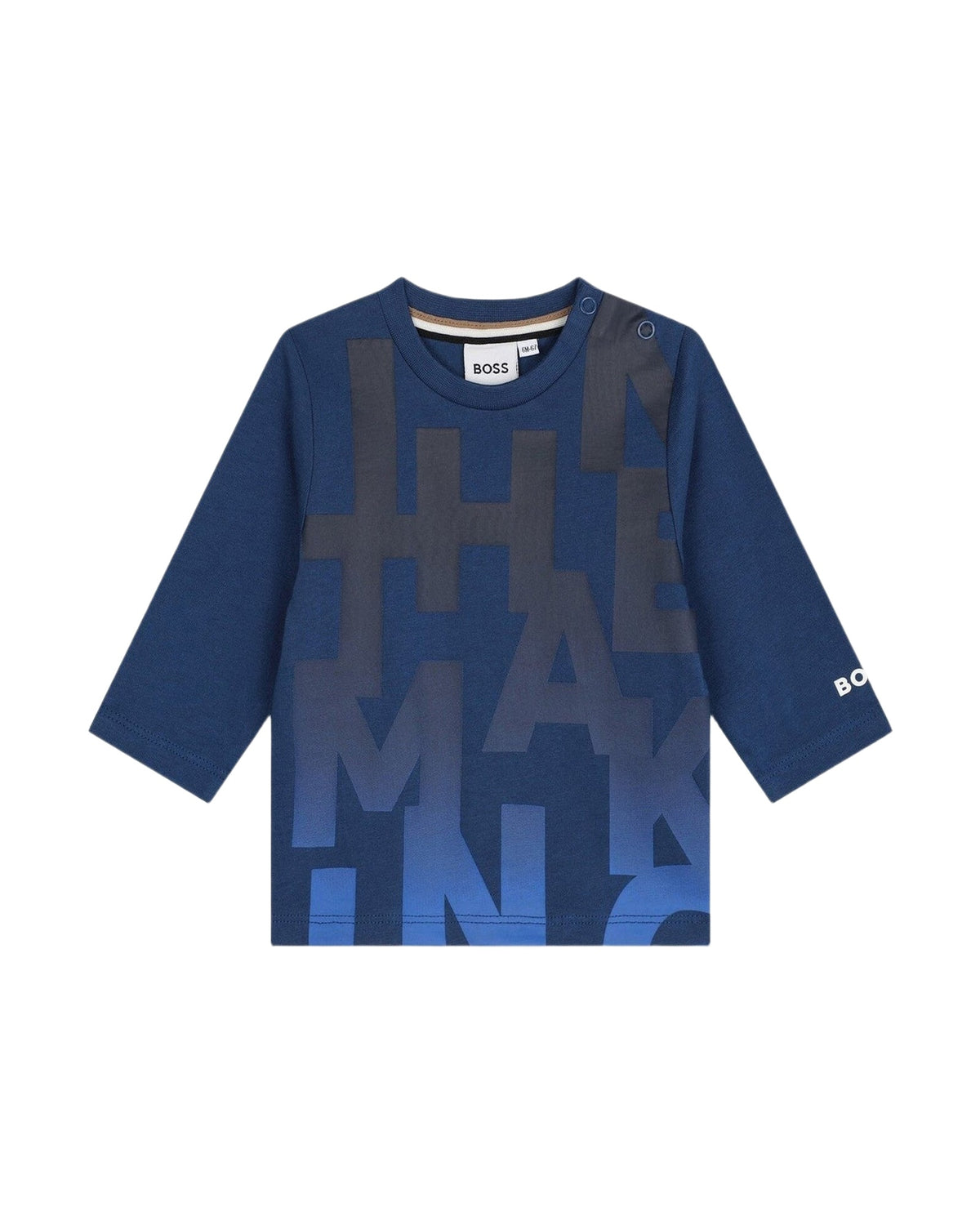 T-shirt à manches longues à illustrations en coton - Nocturne