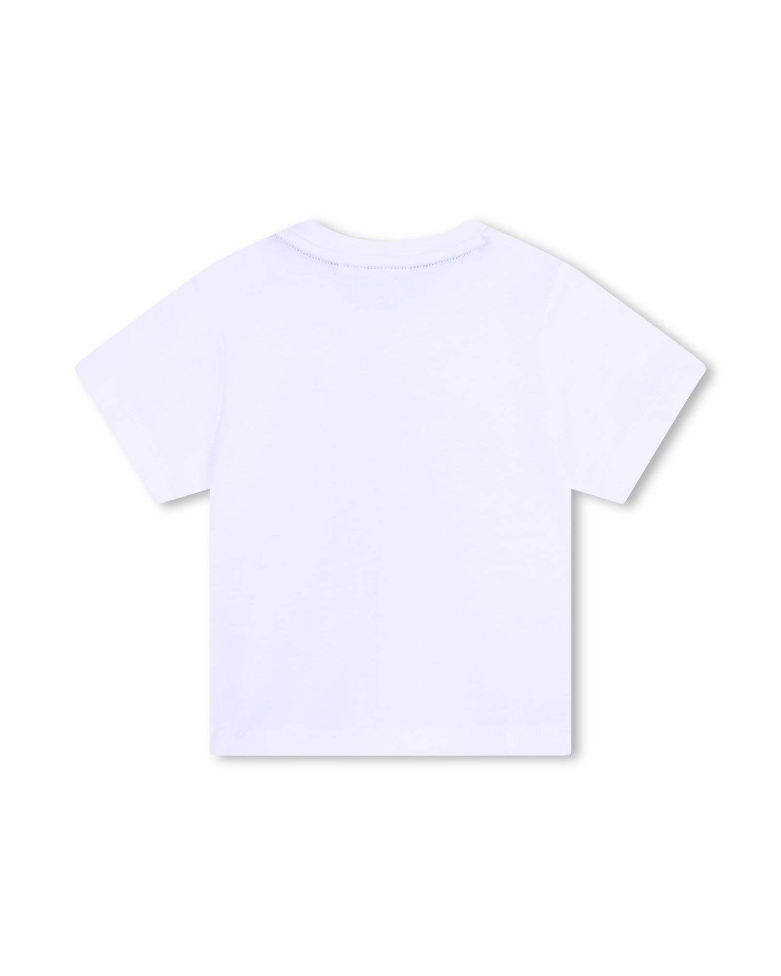 T-shirt à illustrations fantaisie en coton - Blanc