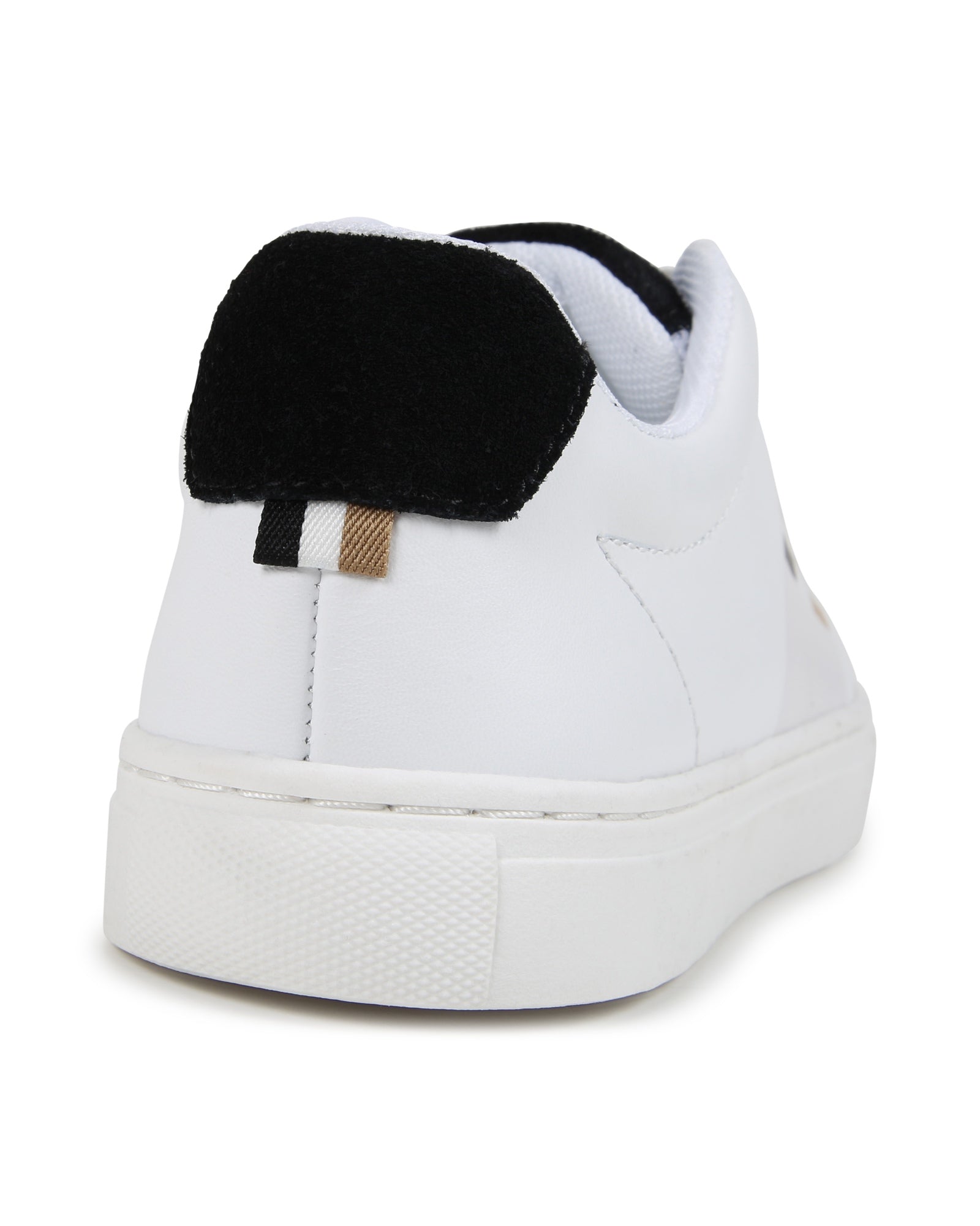 Sneakers à lacets en cuir - Blanc