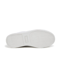 Sneakers à lacets en cuir - Blanc