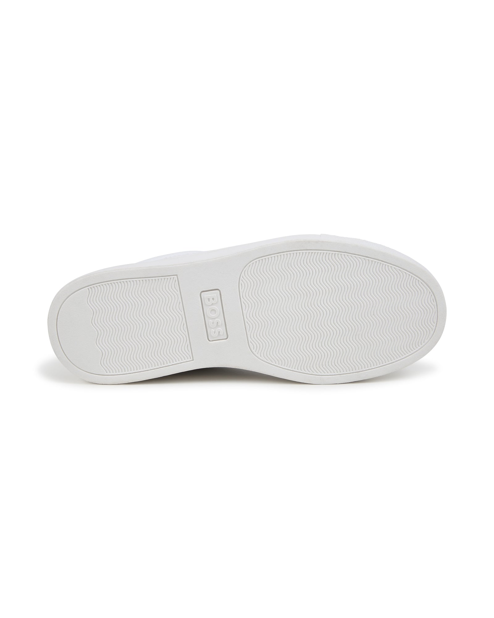Sneakers à lacets en cuir - Blanc