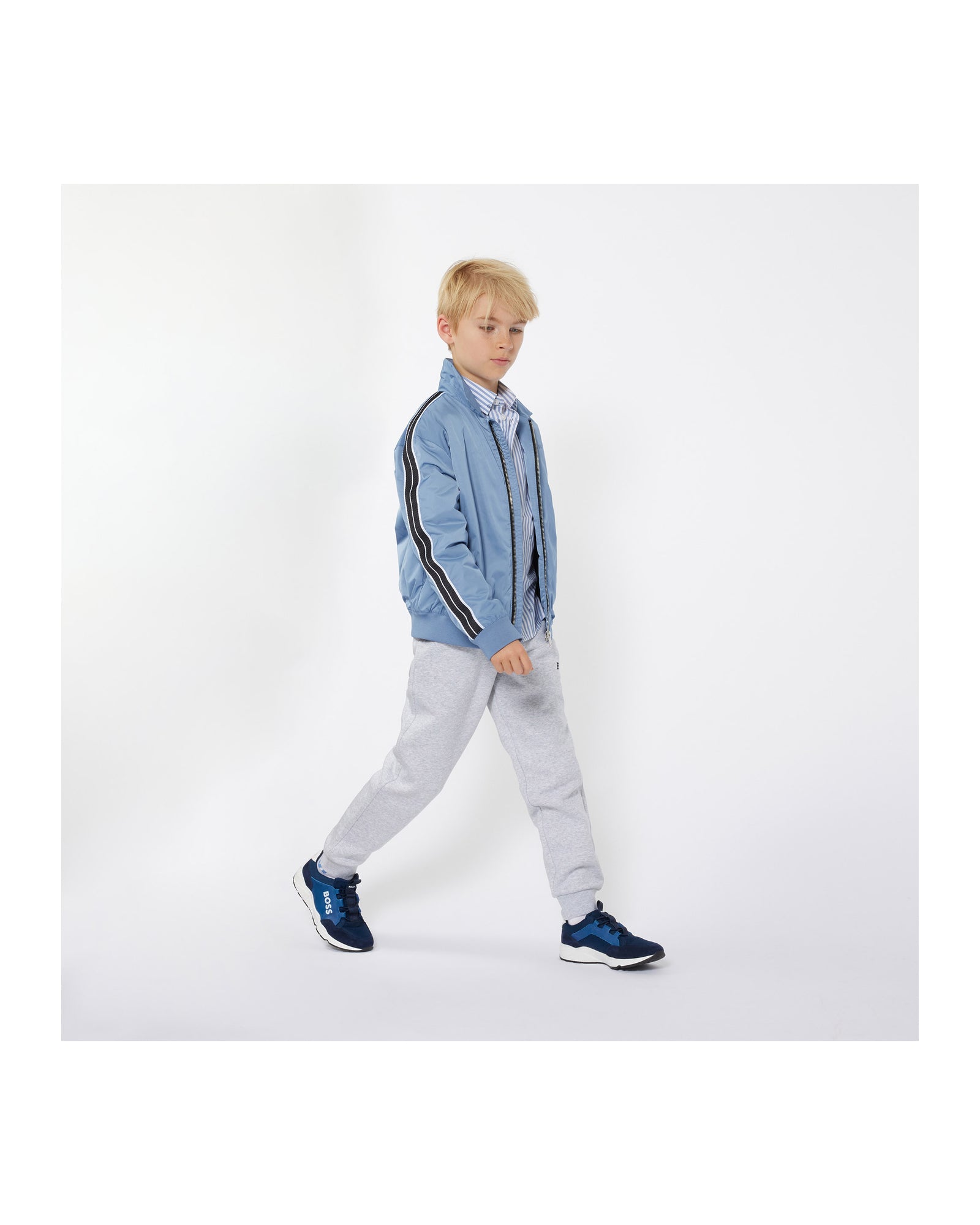 Sneakers à lacets en cuir - Nocturne
