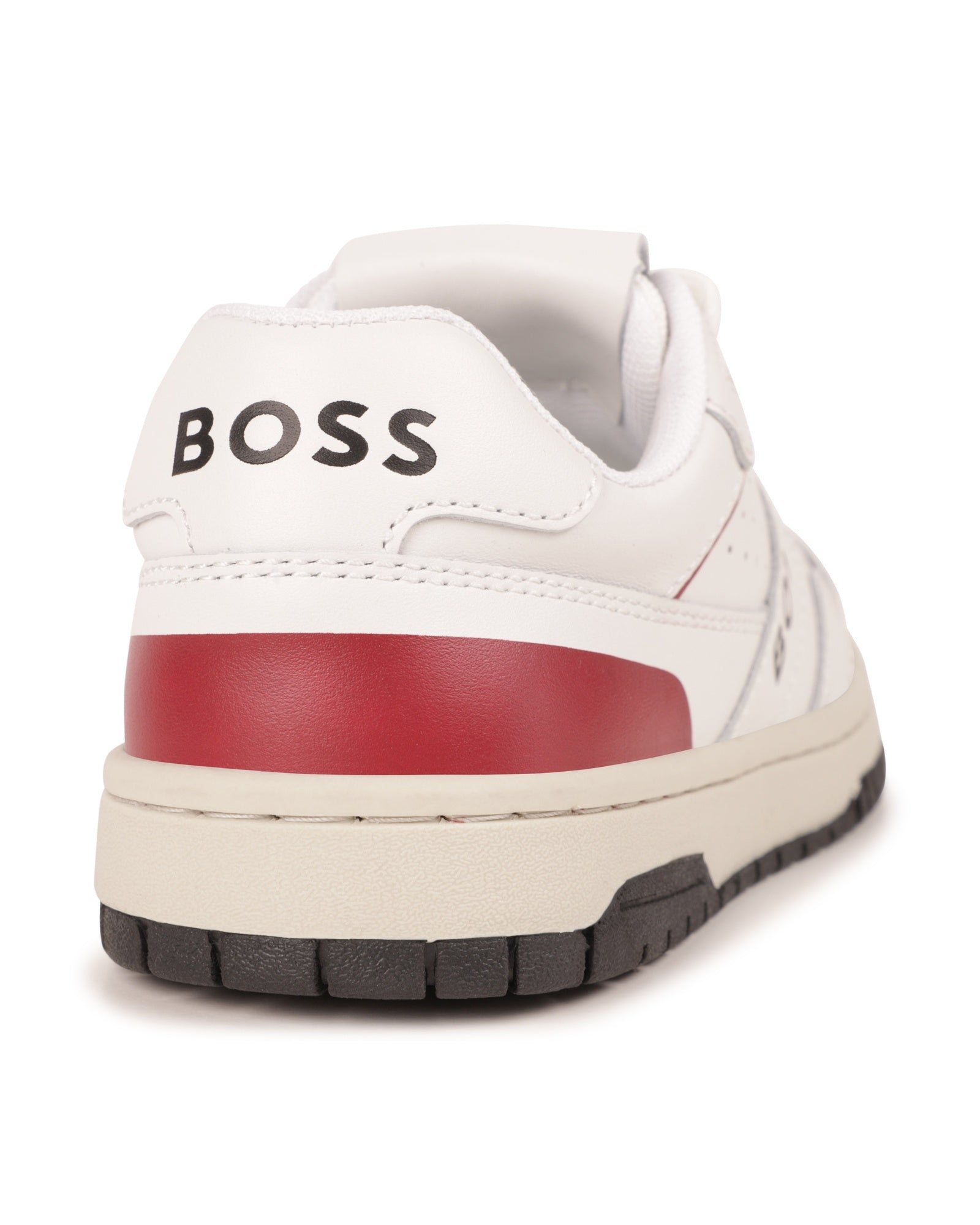 Sneakers à lacets en cuir - Blanc
