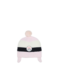 Cotton bobble hat - Pink
