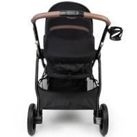 2 in 1 Compact Pushchair - Black