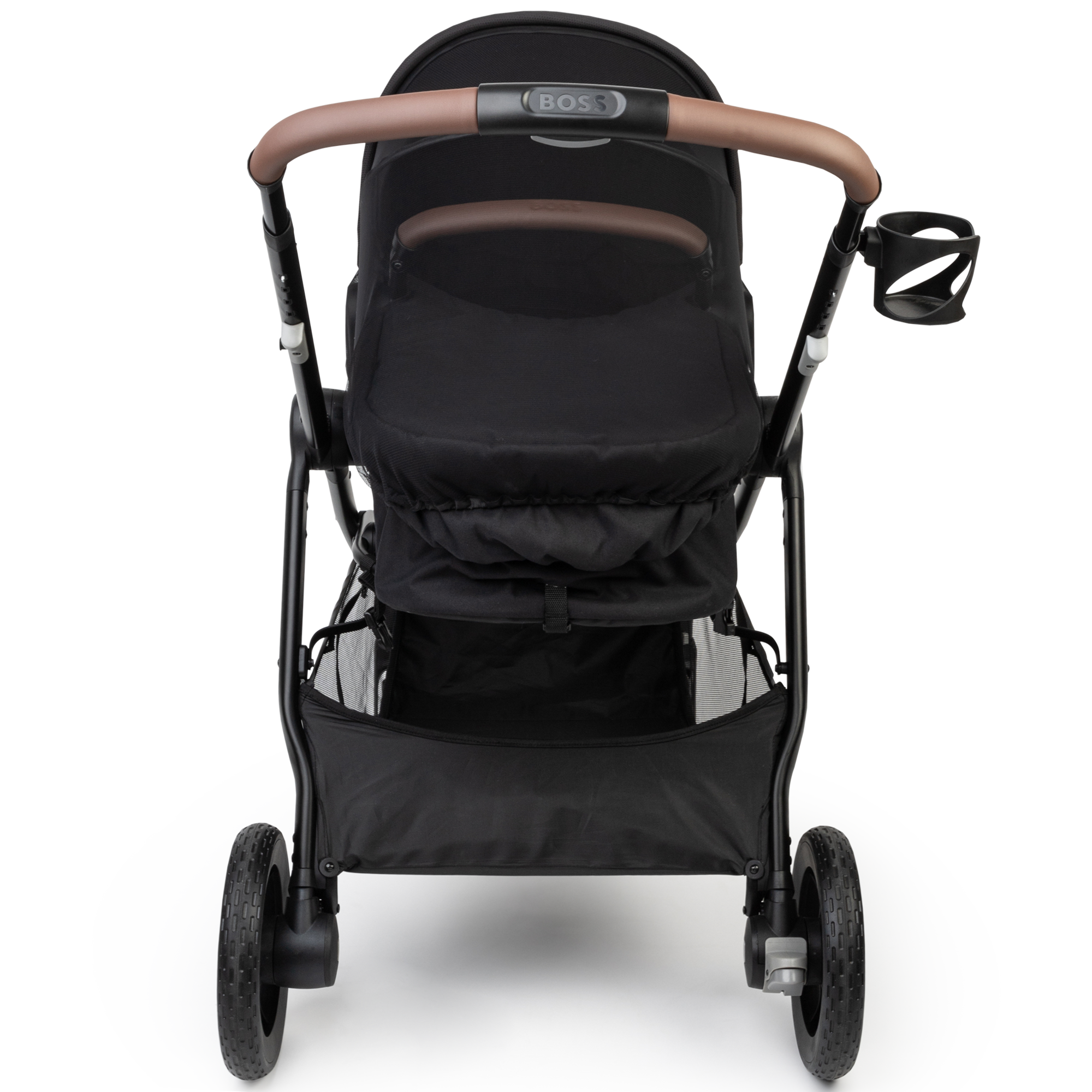 2 in 1 Compact Pushchair - Black