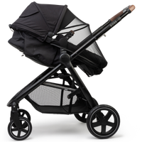 2 in 1 Compact Pushchair - Black