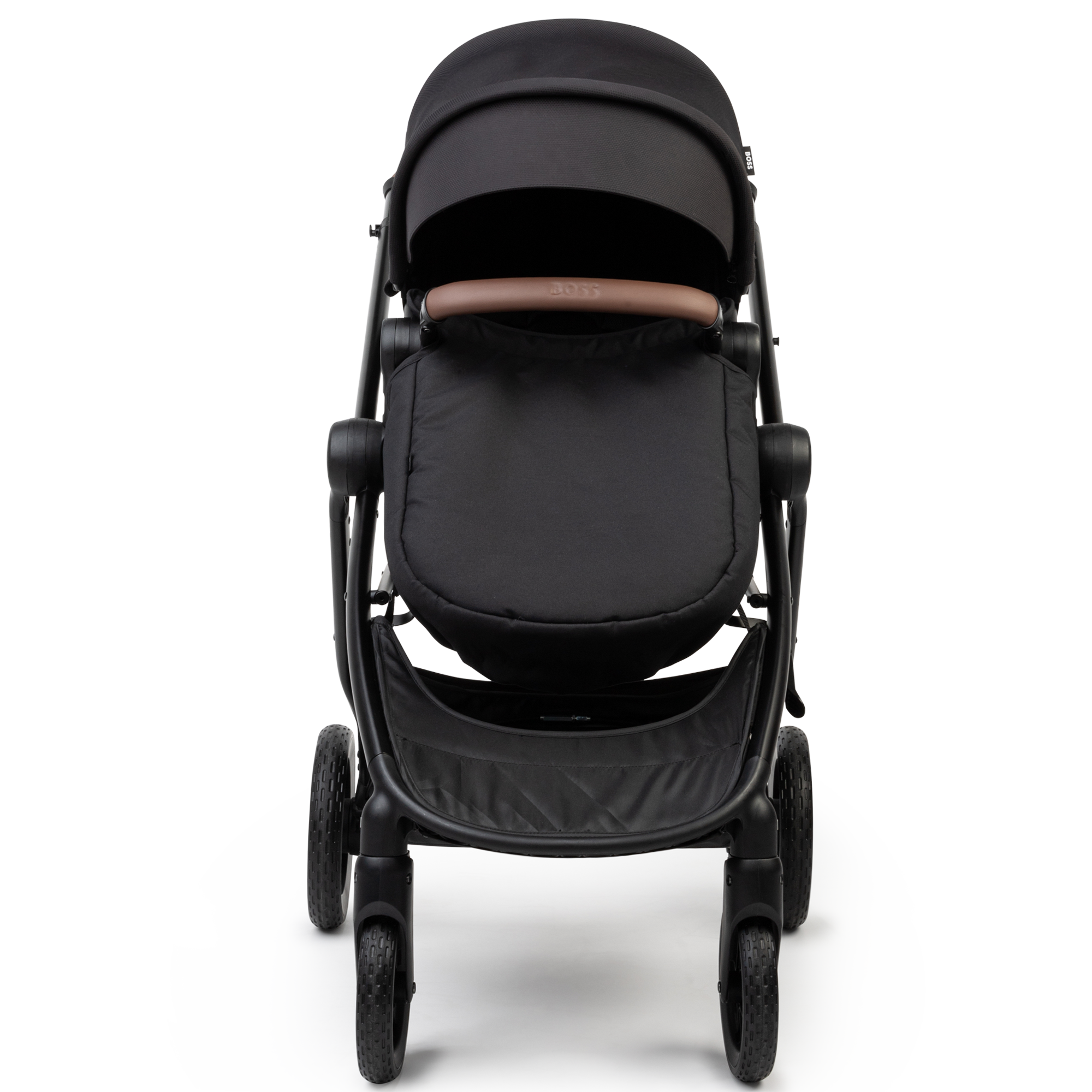 2 in 1 Compact Pushchair - Black