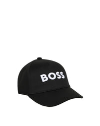 Embroidered cap - Black
