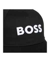 Embroidered cap - Black