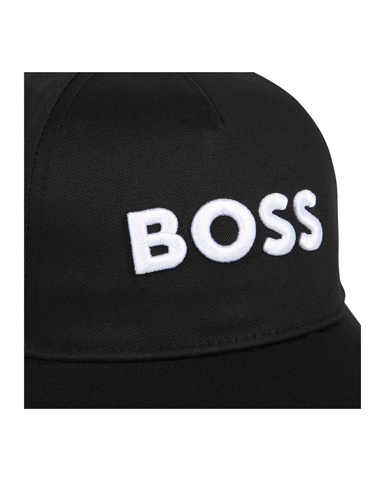 Embroidered cap - Black