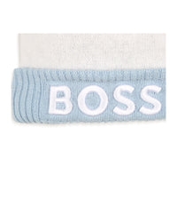 Bonnet à pompons en coton - Brume