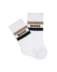 Set of 3 pairs of cotton socks - Black