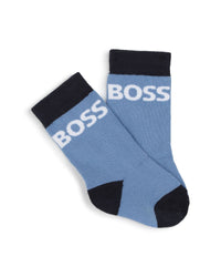 Lot de 3 paires de chaussettes en coton - Bleu Cargo