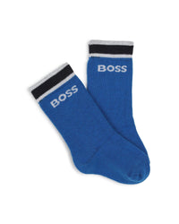 Lot de 3 paires de chaussettes en coton - Bleu Cargo