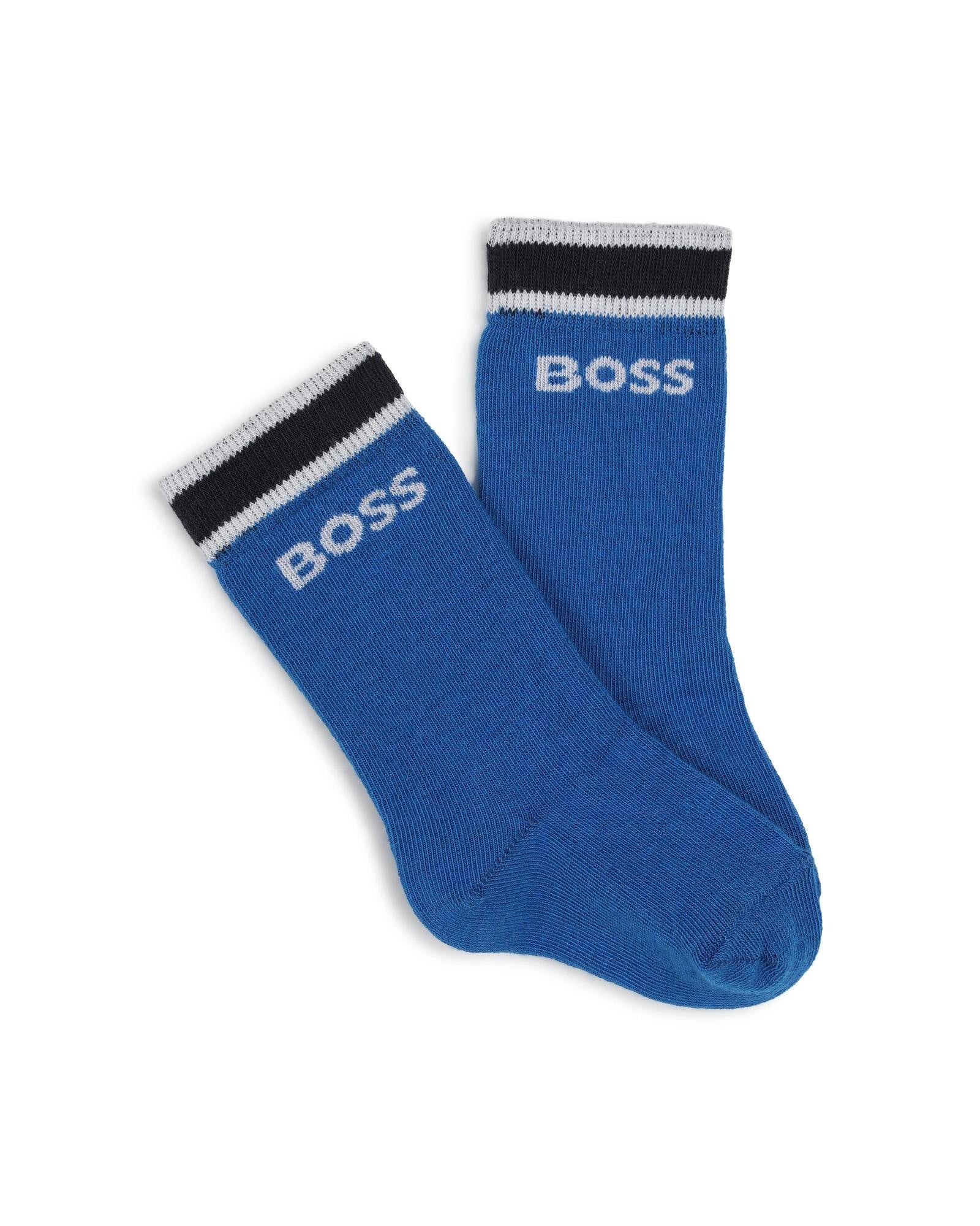 Lot de 3 paires de chaussettes en coton - Bleu Cargo