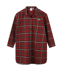 Robe chemise à carreaux en coton - Cocoa