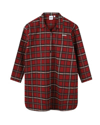 Robe chemise à carreaux en coton - Cocoa