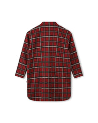 Robe chemise à carreaux en coton - Cocoa