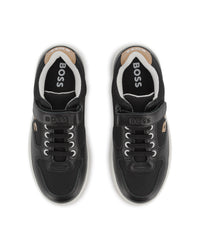 Leather sneakers - Black