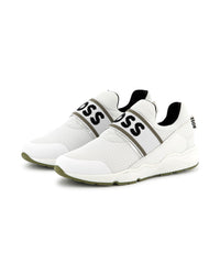 Sneakers avec logo - Blanc